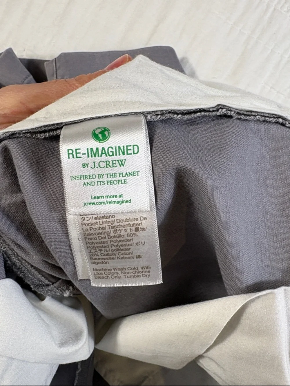 J.Crew Men's Grey 9